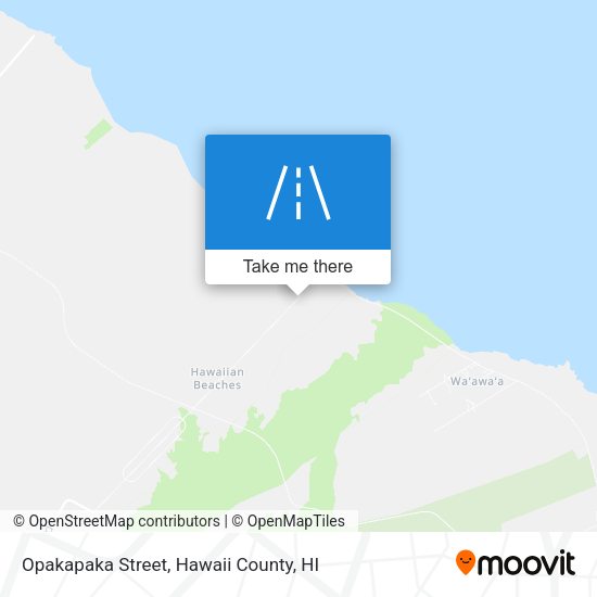 Opakapaka Street map