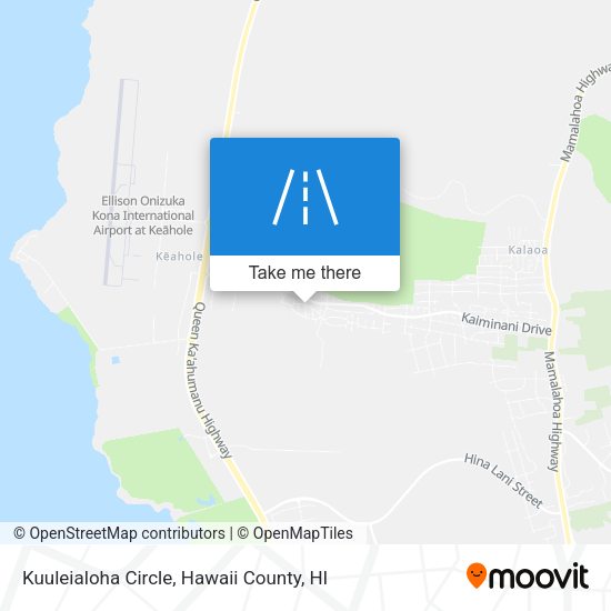 Kuuleialoha Circle map