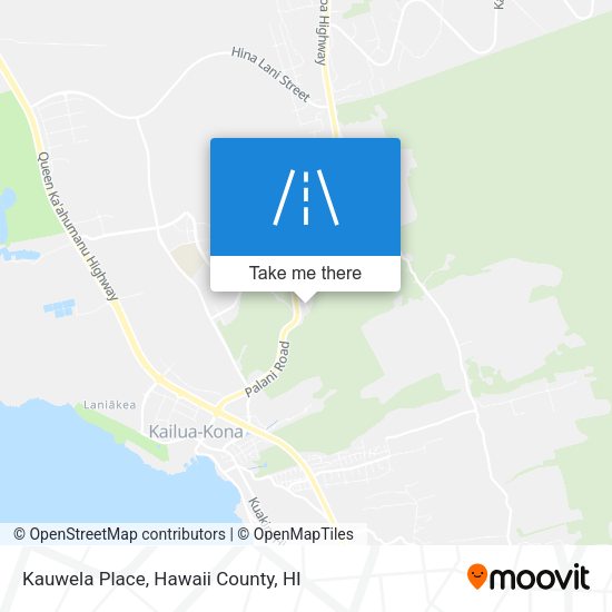 Kauwela Place map