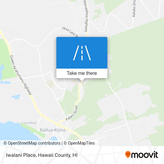 Iwalani Place map