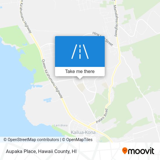 Aupaka Place map