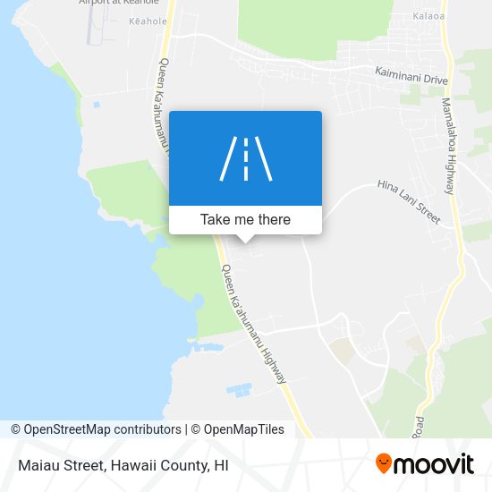 Maiau Street map