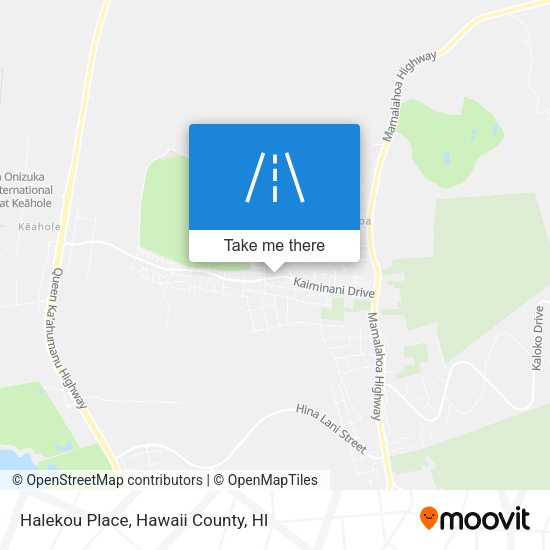 Mapa de Halekou Place