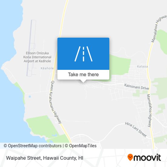 Mapa de Waipahe Street