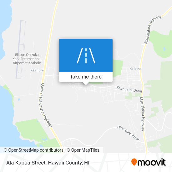 Ala Kapua Street map