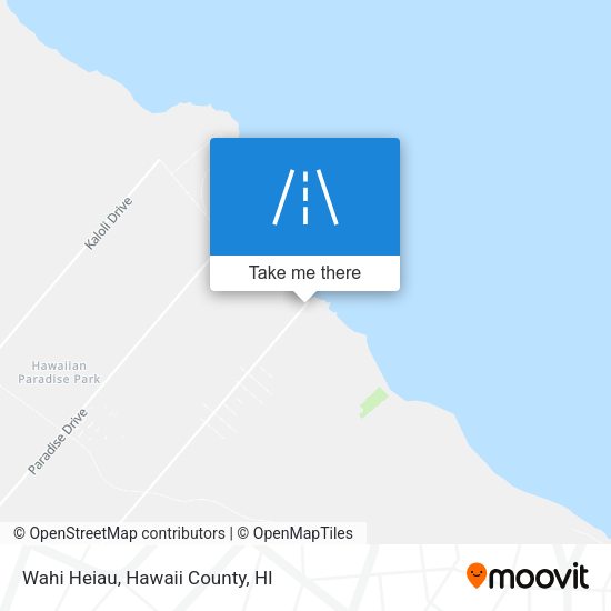 Mapa de Wahi Heiau