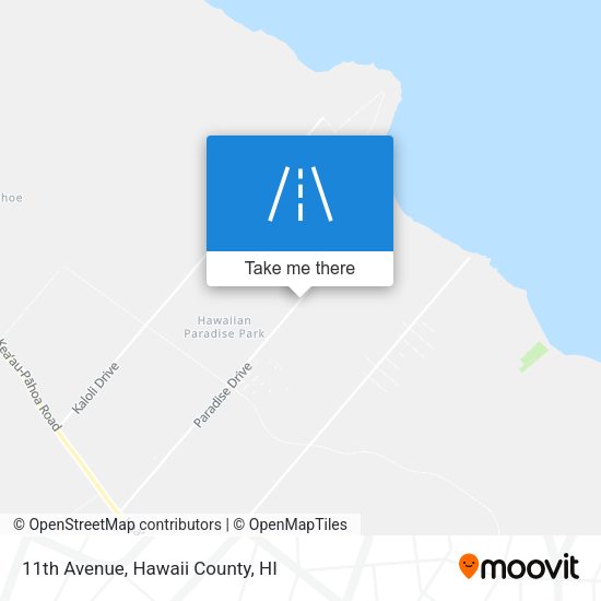 Mapa de 11th Avenue