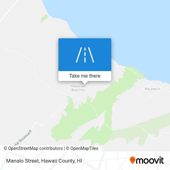 Manalo Street map