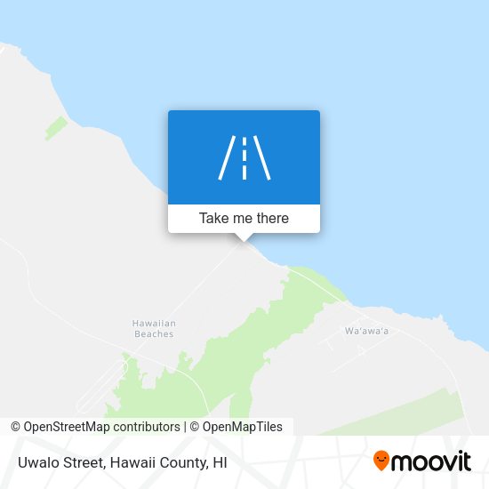 Mapa de Uwalo Street