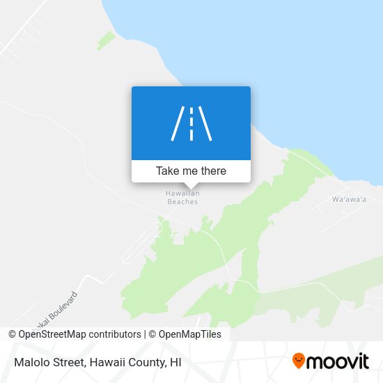 Mapa de Malolo Street