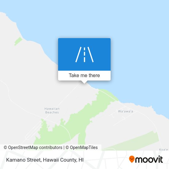 Mapa de Kamano Street