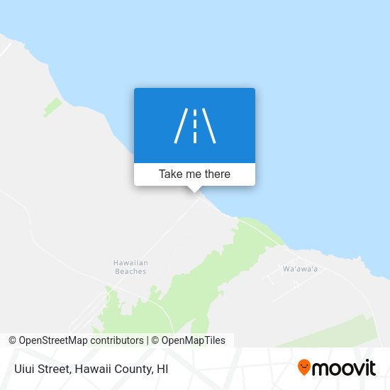 Mapa de Uiui Street