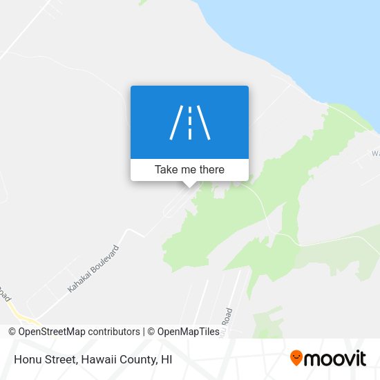 Mapa de Honu Street