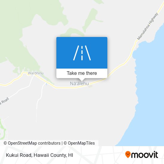 Mapa de Kukui Road
