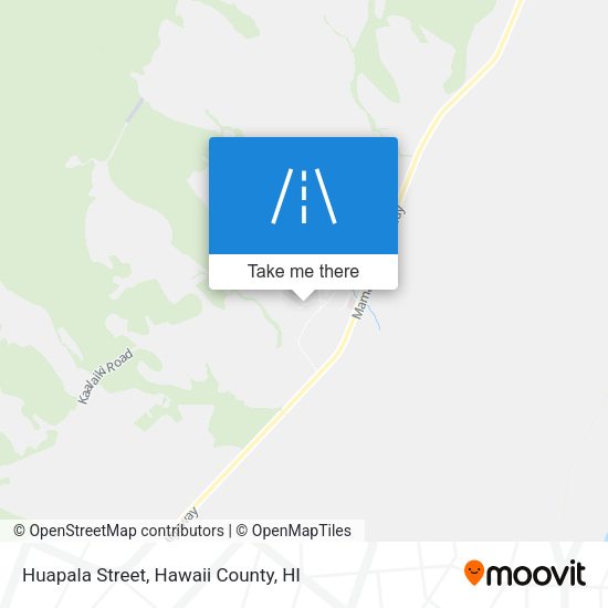 Huapala Street map