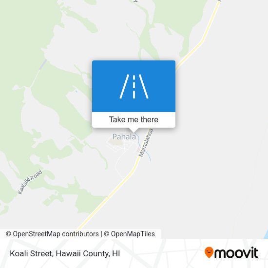 Koali Street map