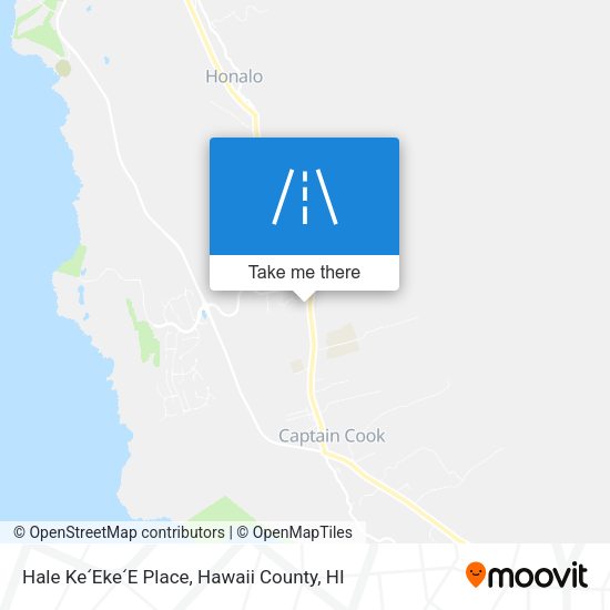 Hale KeʻEkeʻE Place map