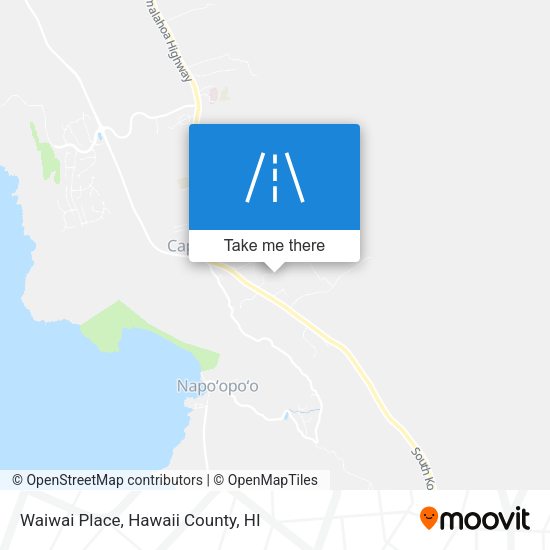 Waiwai Place map