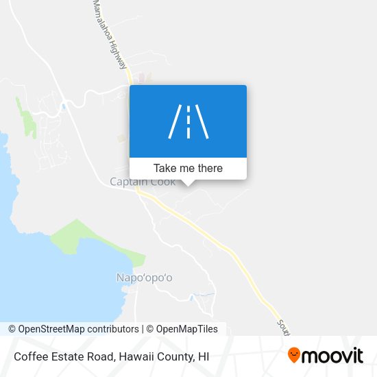 Mapa de Coffee Estate Road