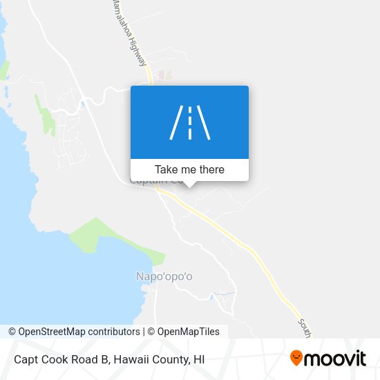 Mapa de Capt Cook Road B