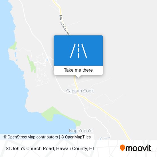 St John's Church Road map