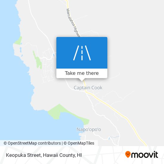 Keopuka Street map