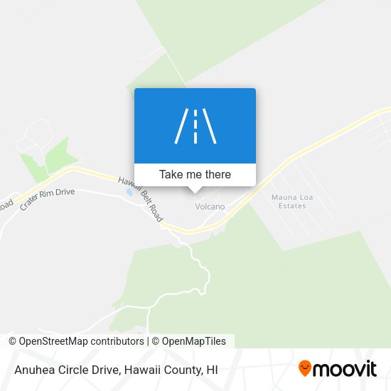 Anuhea Circle Drive map