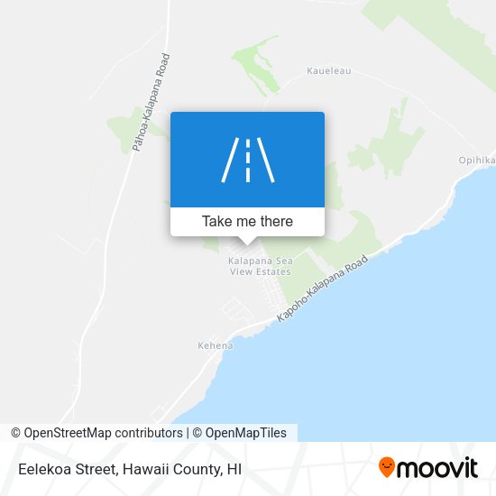 Mapa de Eelekoa Street