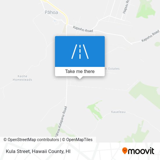 Mapa de Kula Street