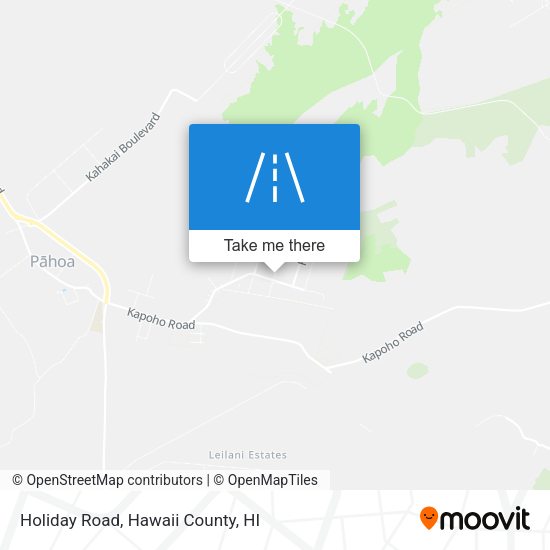 Holiday Road map