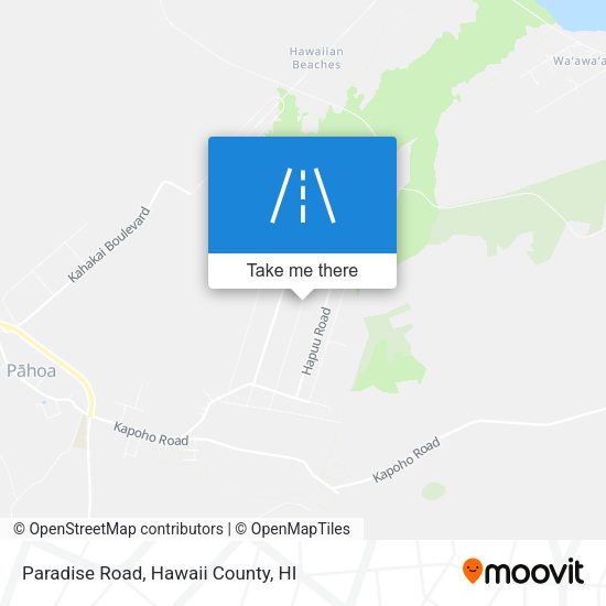Paradise Road map
