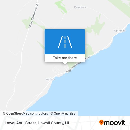 Mapa de Lawai Anui Street