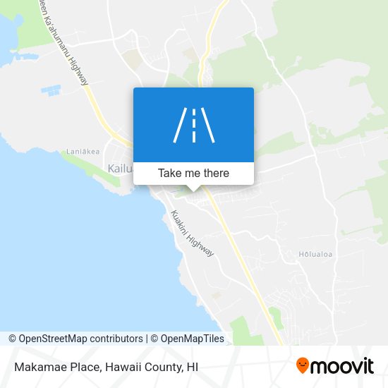 Mapa de Makamae Place