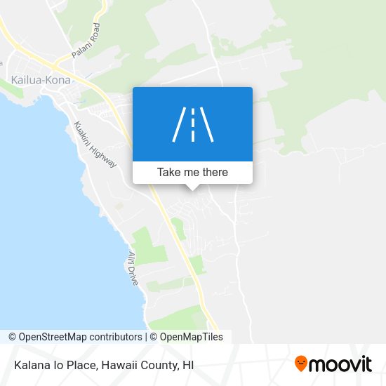 Kalana Io Place map