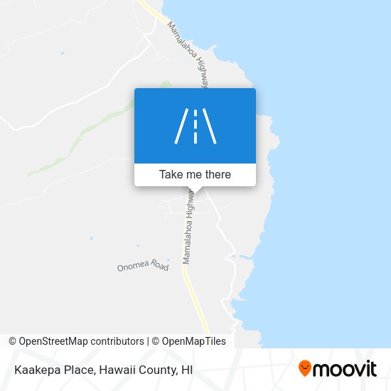 Mapa de Kaakepa Place