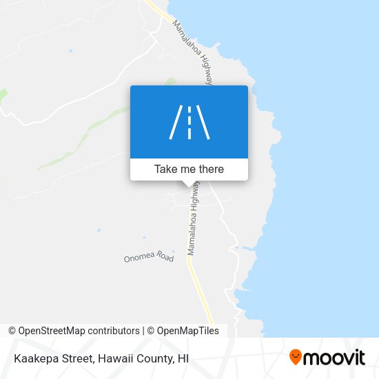 Kaakepa Street map