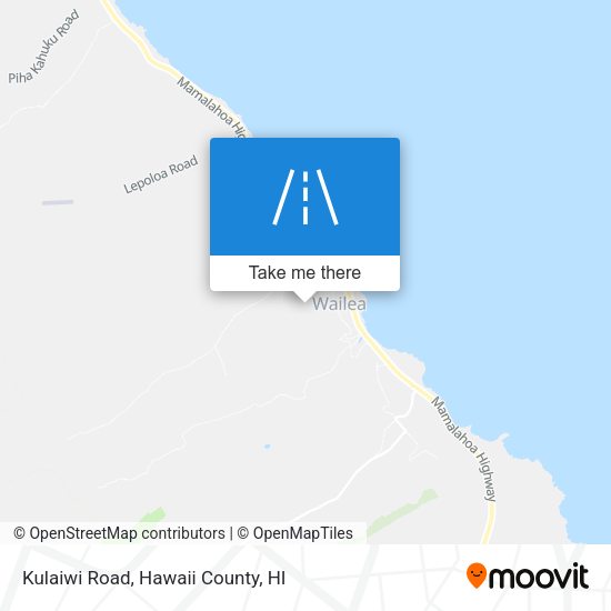 Mapa de Kulaiwi Road
