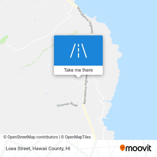 Loea Street map