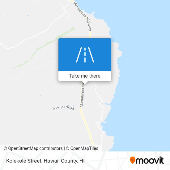 Kolekole Street map