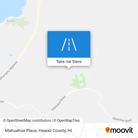 Mapa de Mahuahua Place
