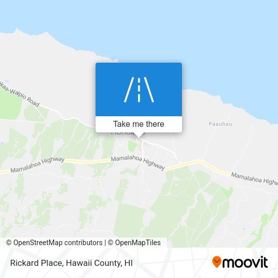 Rickard Place map