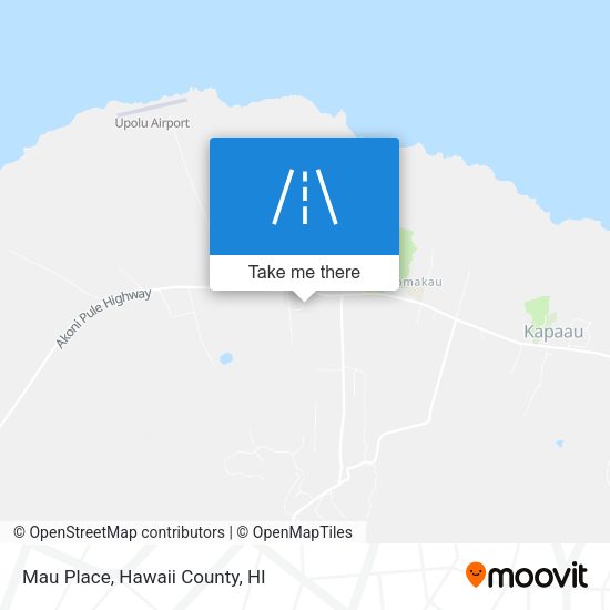 Mapa de Mau Place