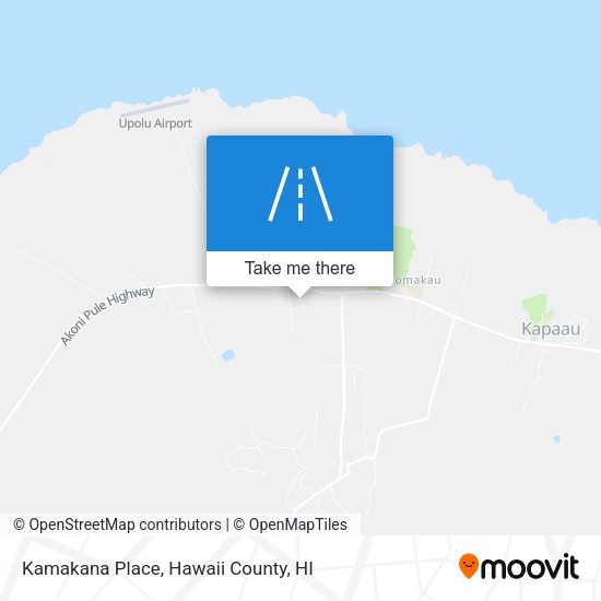 Kamakana Place map