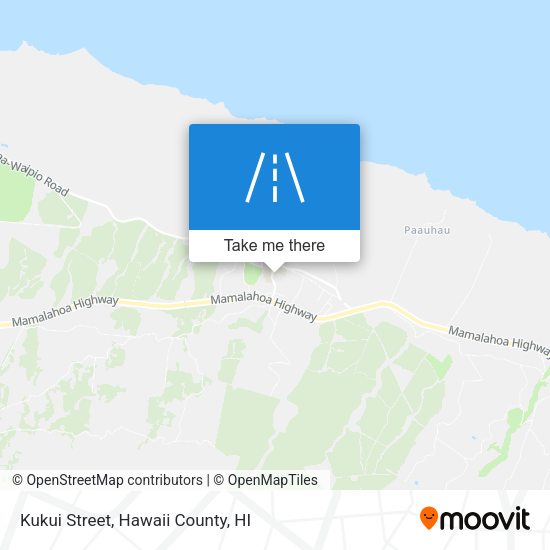 Mapa de Kukui Street