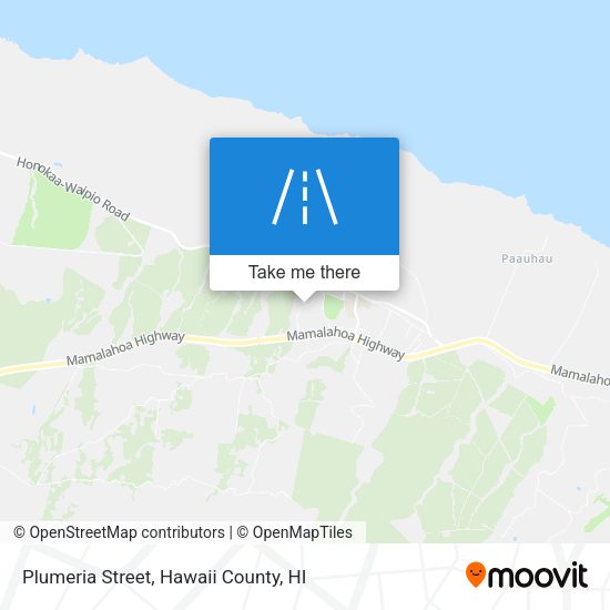 Plumeria Street map