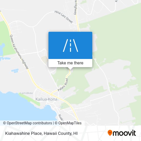 Kiahawahine Place map