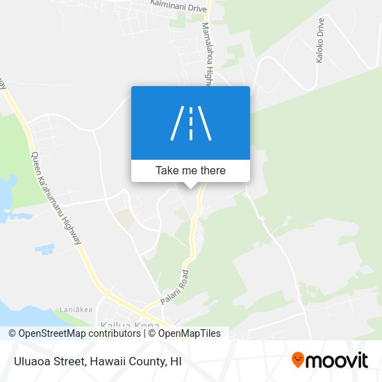Uluaoa Street map