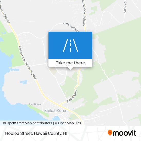 Hooloa Street map