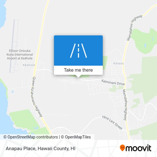 Mapa de Anapau Place