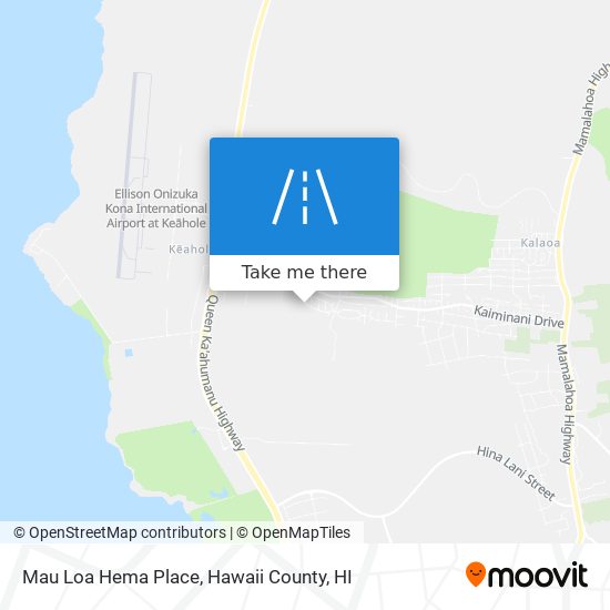 Mau Loa Hema Place map